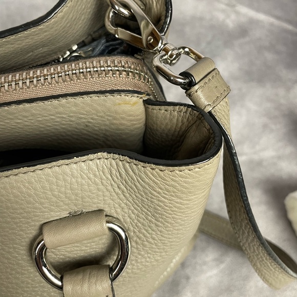 PRADA Vitello Daino Tote Argilla (Clay Grey) - Picture 6 of 16